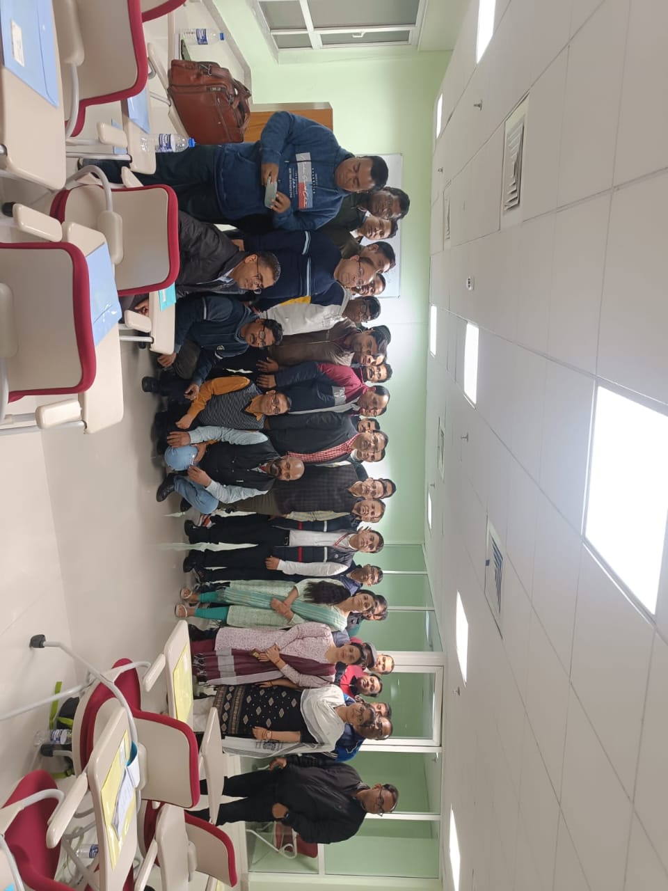 श्री दीपक जोशी, बीमा आयुक्त हितलाभ, राजस्व द्वारा उ.क्षे.का.बैरकपुर, क्षे.प्र.सं., पू.क्षे  का दौरा Visit of IC Bft  Rev , Shri Deepak Joshi  to SRO , Barrakpore  ZTI , EZ.